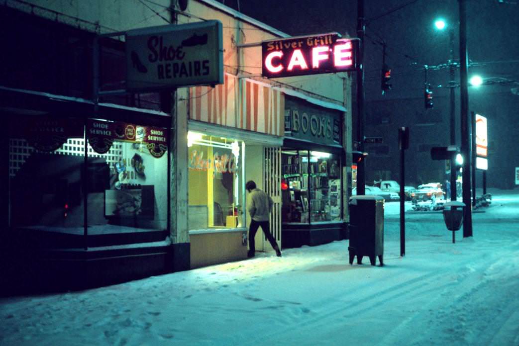 Silver Grill Cafe, 6am. 1975