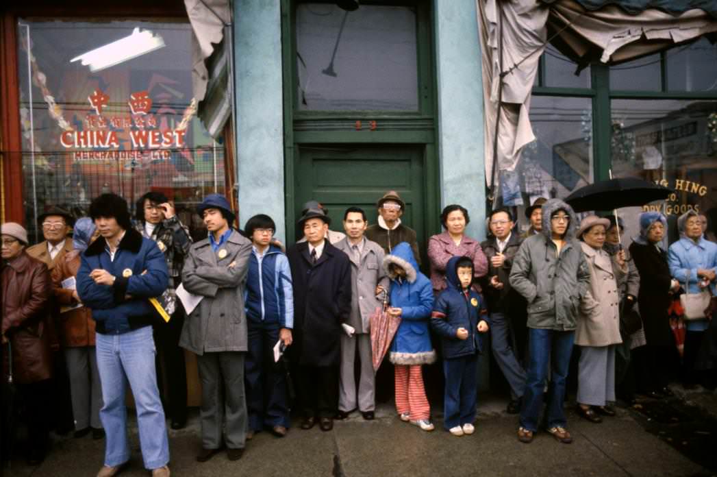 Lunar New Year, East Pender Street, 1978