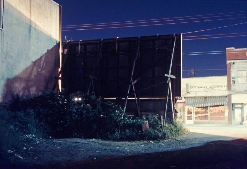 Billboard, Commercial Drive, 1982