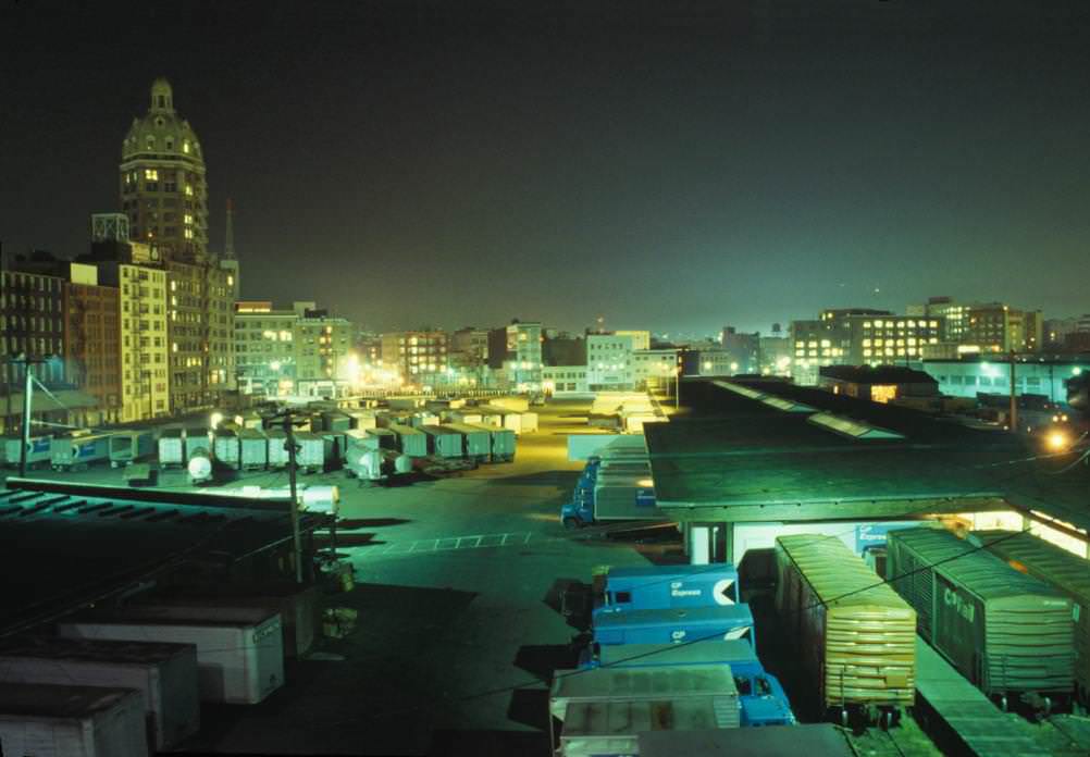 Canadian Pacific Freight Yards, 1981