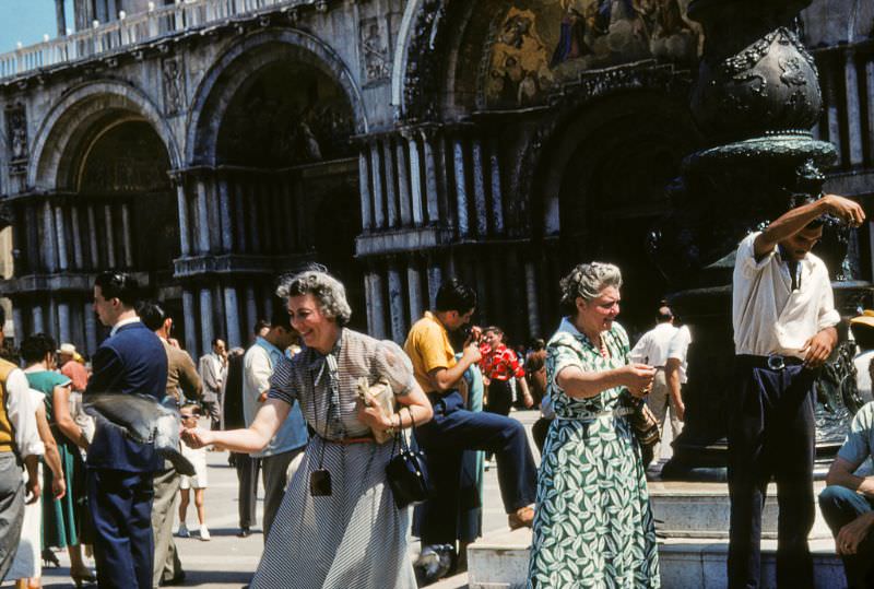 Piazza San Marco, Venice, 1950s
