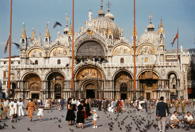 Saint Mark's Basilica, Venice, 1950s