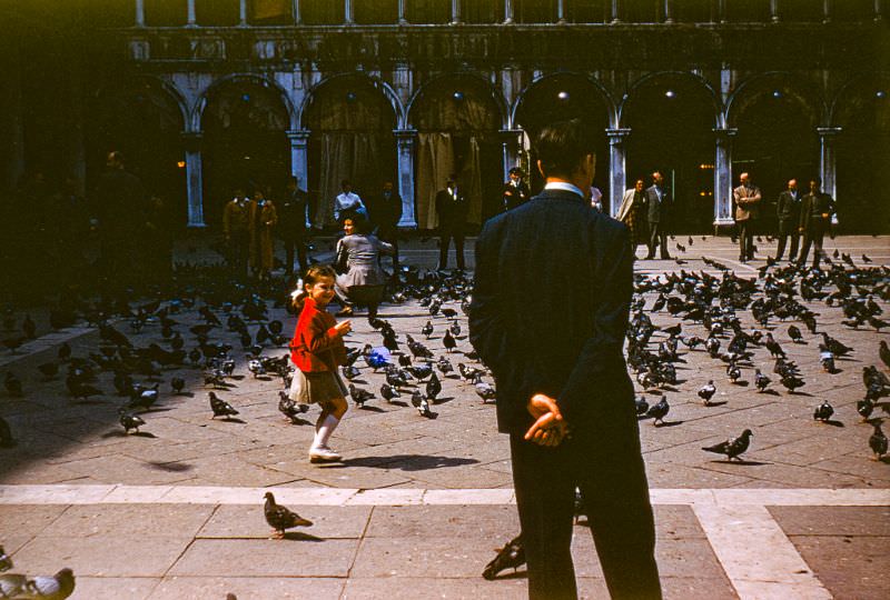 St Mark’s Square, Venice, 1950s