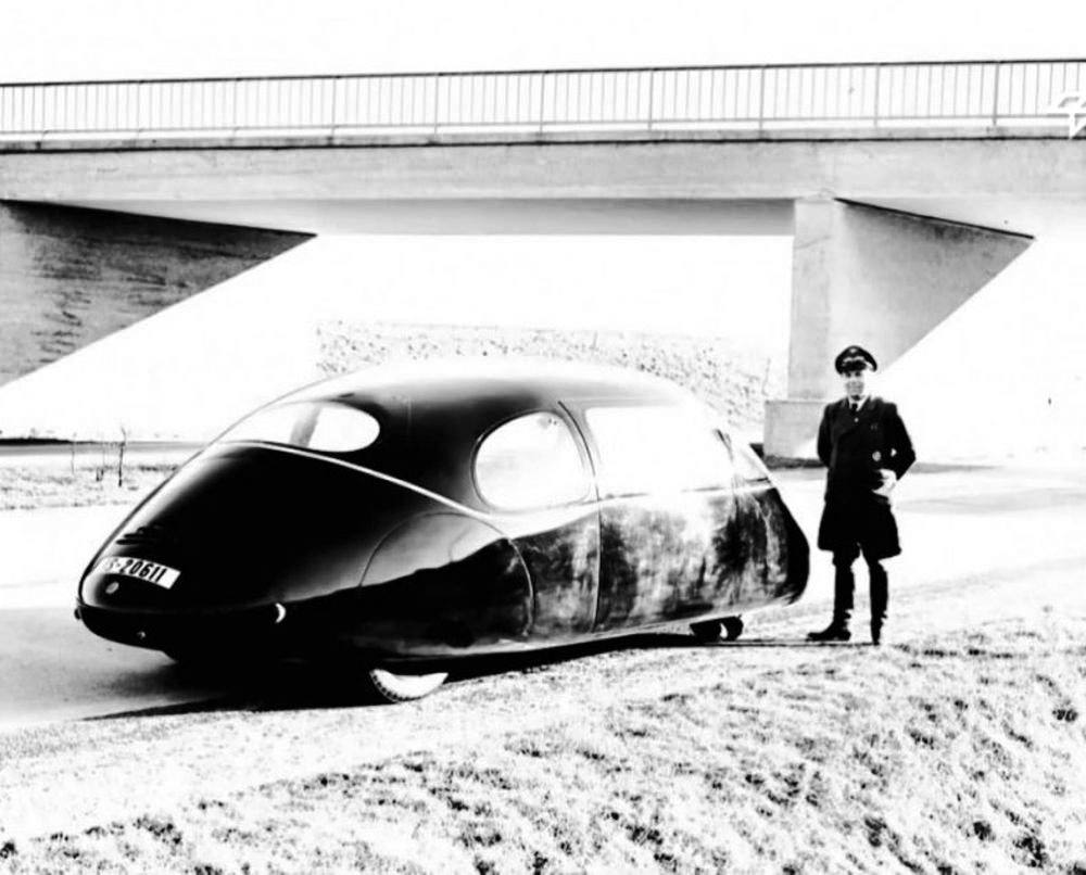 1939 Schlörwagen, The Bizarre Ultra-Aerodynamic German Car that Never Made it