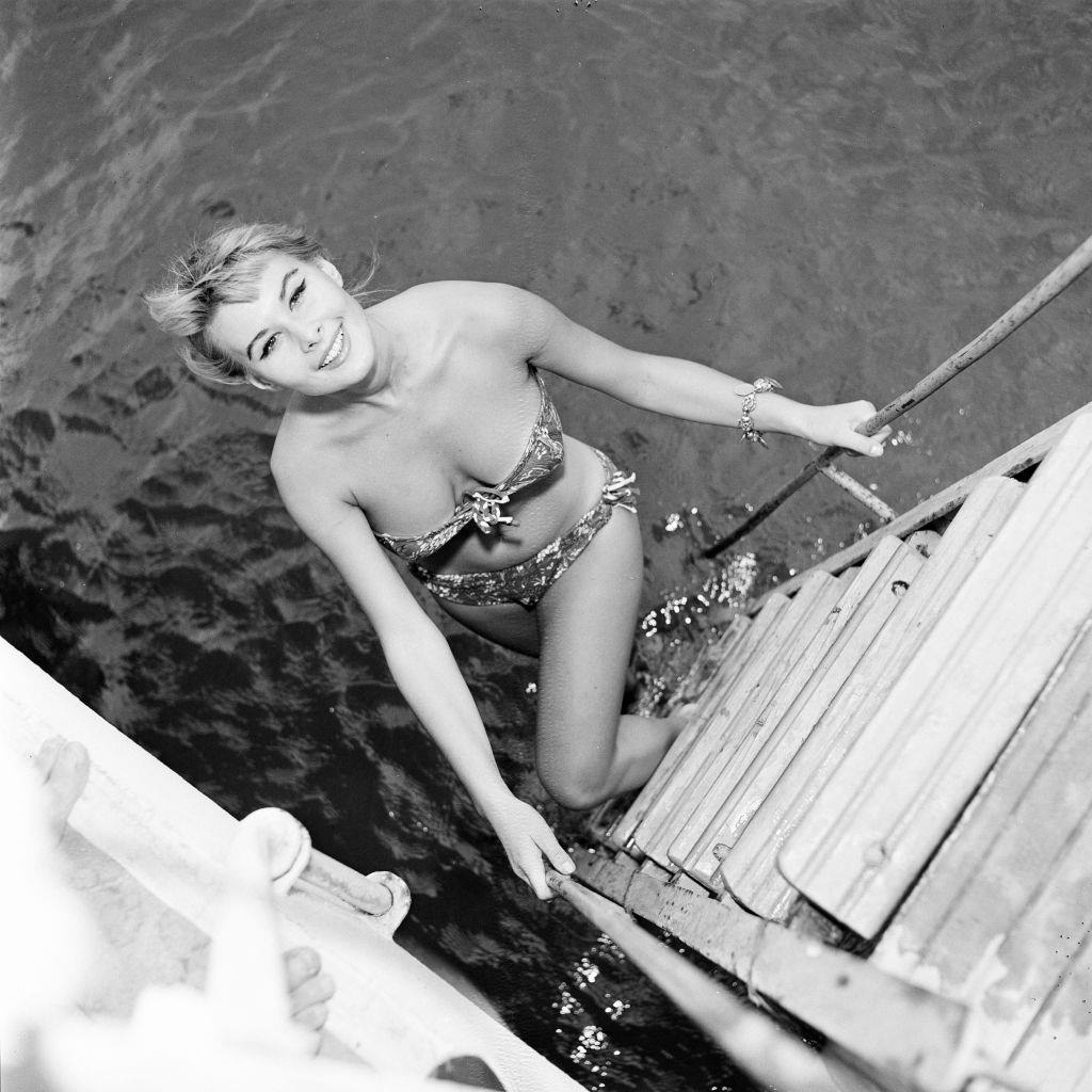 Marisa Allasio at 1956 Venice Film Festival.