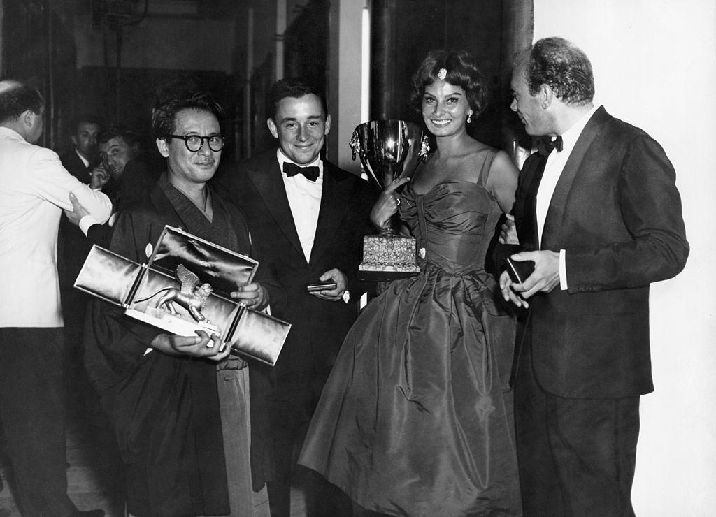 The Winners Of Venice Film Festival In 1958.
