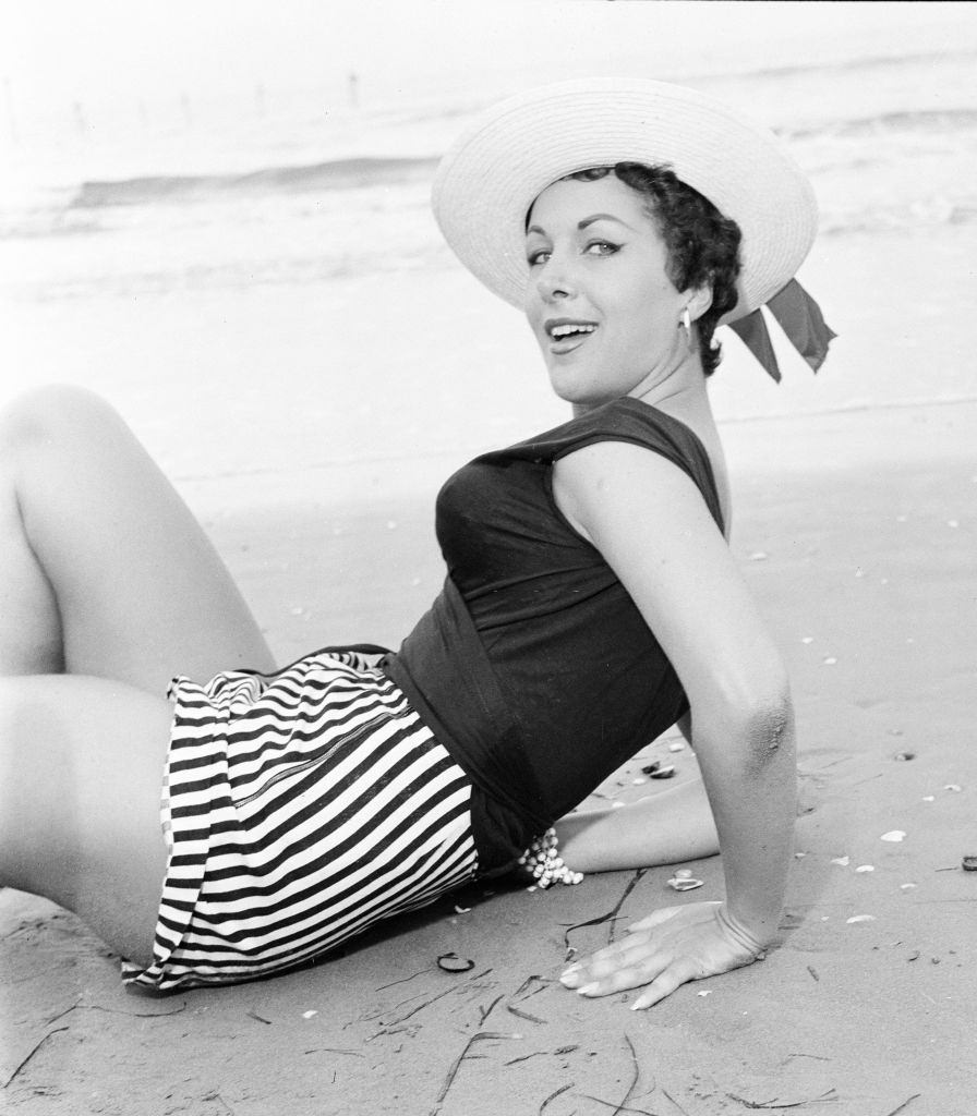 Italian actress Silvia De Vietri at 1956 Venice Film Festival.