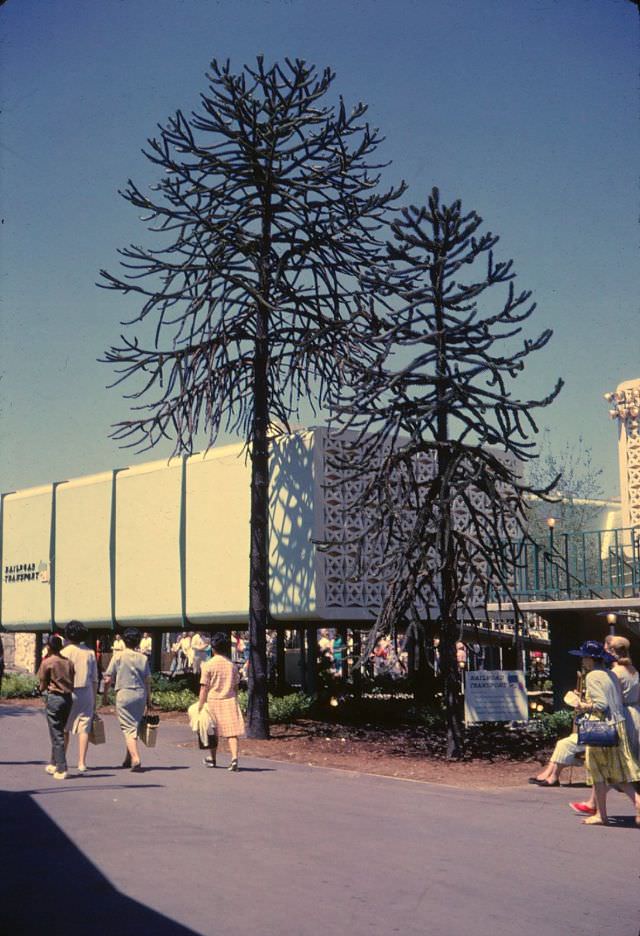 Railroad Transport Building at the 1962 Seattle World's Fair