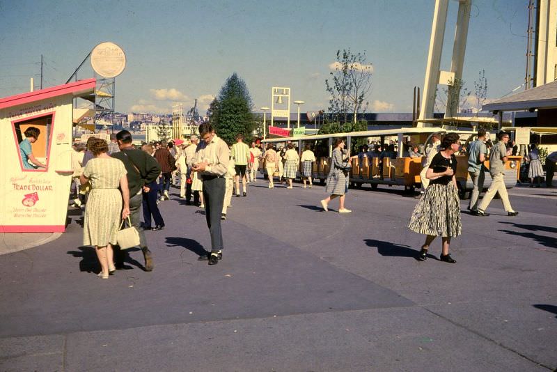 Trade Dollar Booth at the 1962 Seattle World's Fair