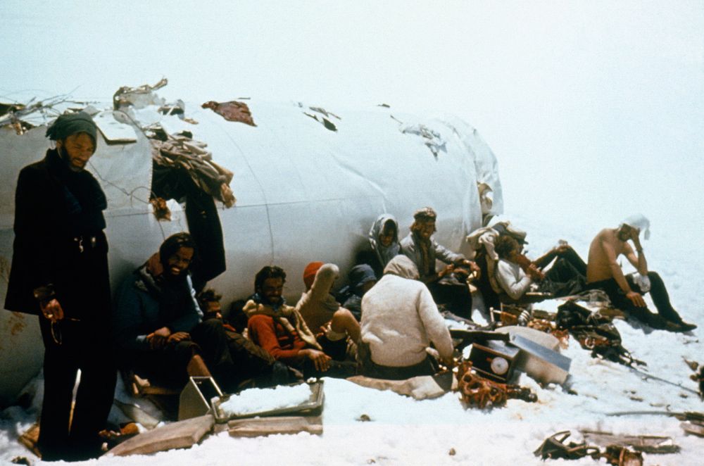 Survivors of 1972 Andes plane crash.