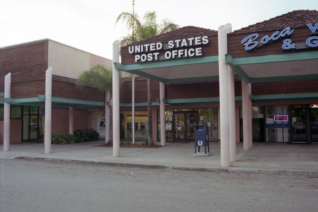 Boca West Branch post office, 1998.