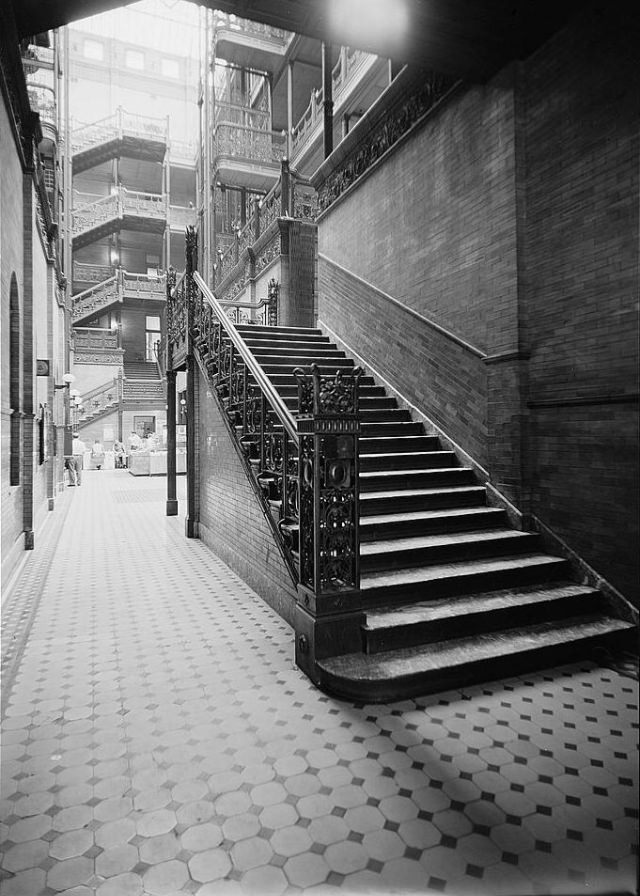 The Bradbury Building: A look inside into the Oldest Commercial Building in Downtown Los Angeles When it opened