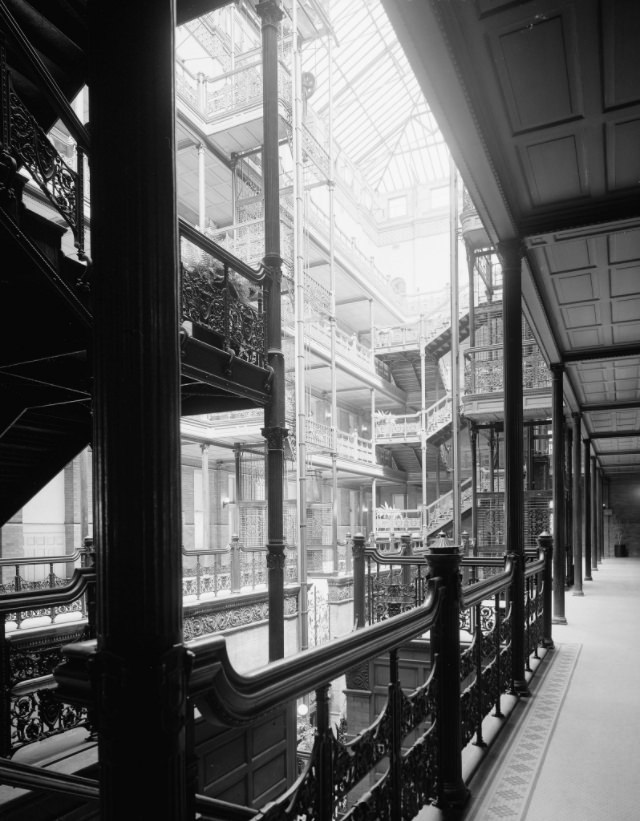 The Bradbury Building: A look inside into the Oldest Commercial Building in Downtown Los Angeles When it opened