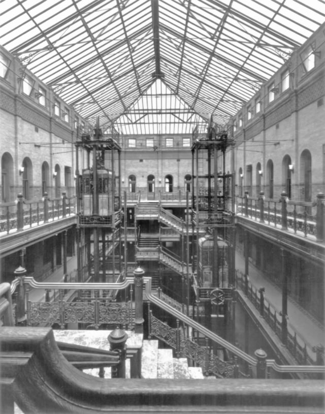 The Bradbury Building: A look inside into the Oldest Commercial Building in Downtown Los Angeles When it opened