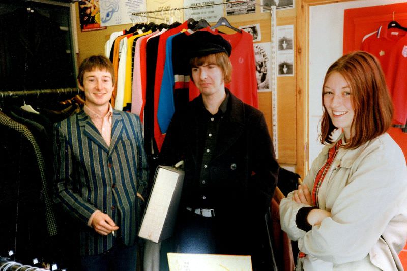 Inside Immediate Records and Clothing, Sydney Street, 1994
