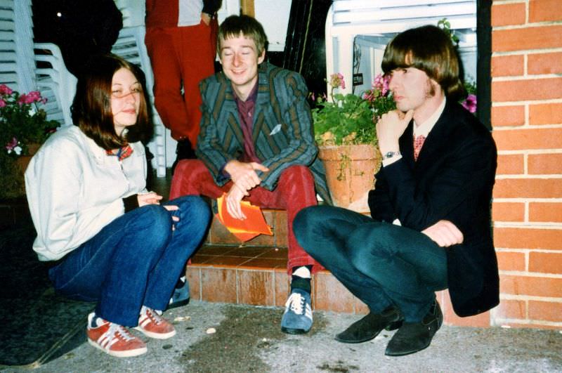 Jane, Jim and Sean, Beachcomber Bar, August 1994