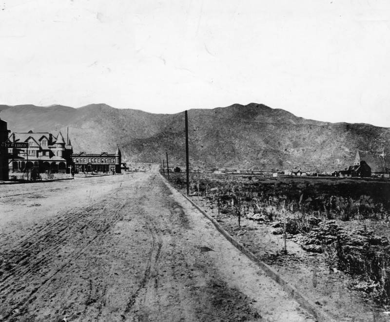 Olive Avenue in Burbank 1889