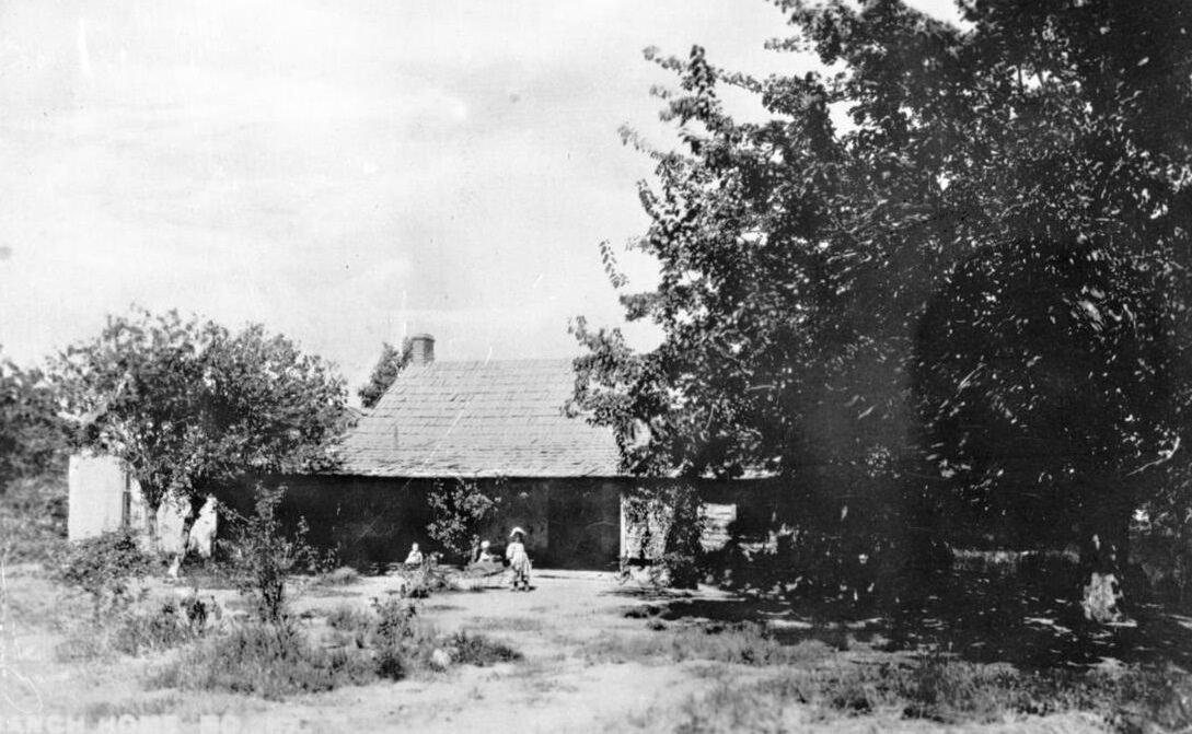 Machado Ranch and Stage Station at Lake Elsinor, California, ca.1898-1900