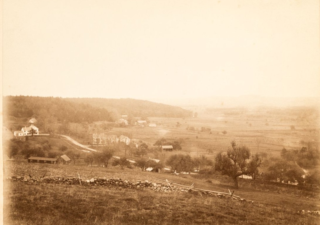 View of Lancaster, Massachusetts, Countryside 1870