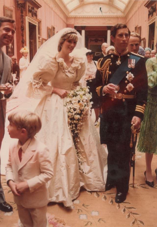 Behind the scenes of Lady Diana's wedding, 1981