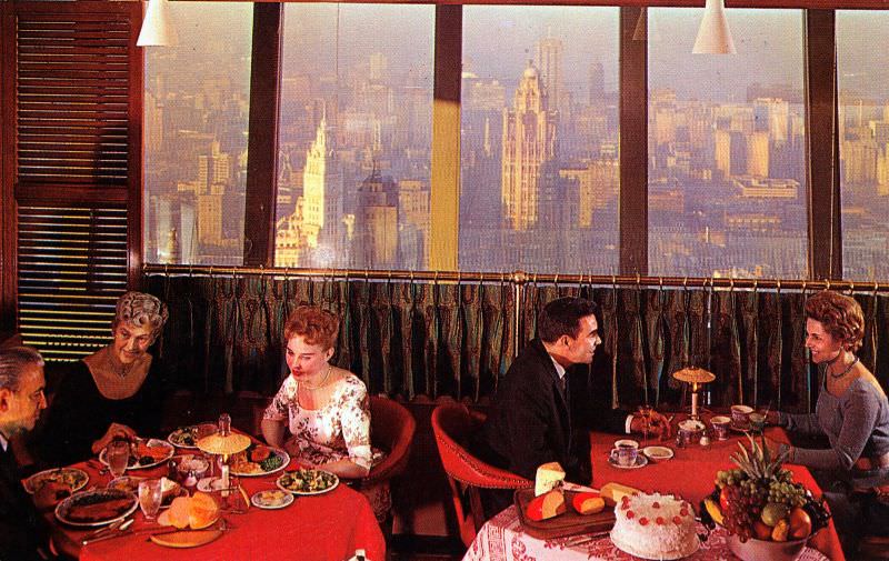 Stouffer's Top of the Rock, Prudential Building, Chicago.