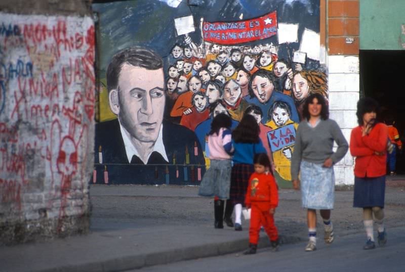 Andre Jarlan, La Victoria, Santiago, 1988