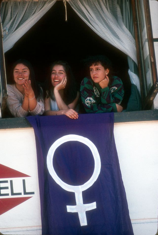 Feminists, Concepción, 1988