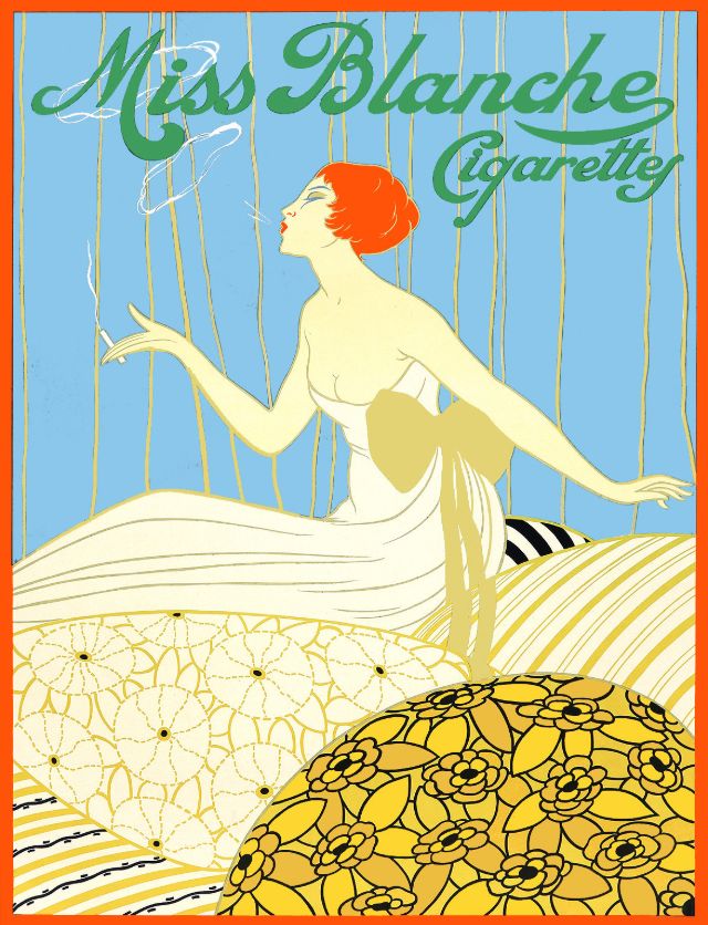 Miss Blanche Cigarettes, 1920s