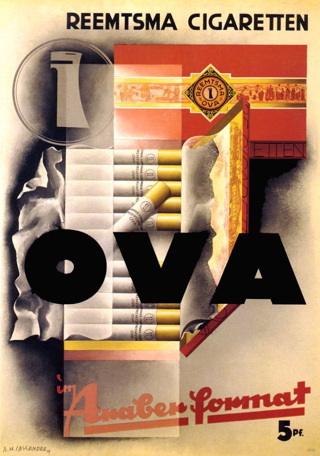 Ova, Reemstsma Cigaretten, in Anaber Format, 1929