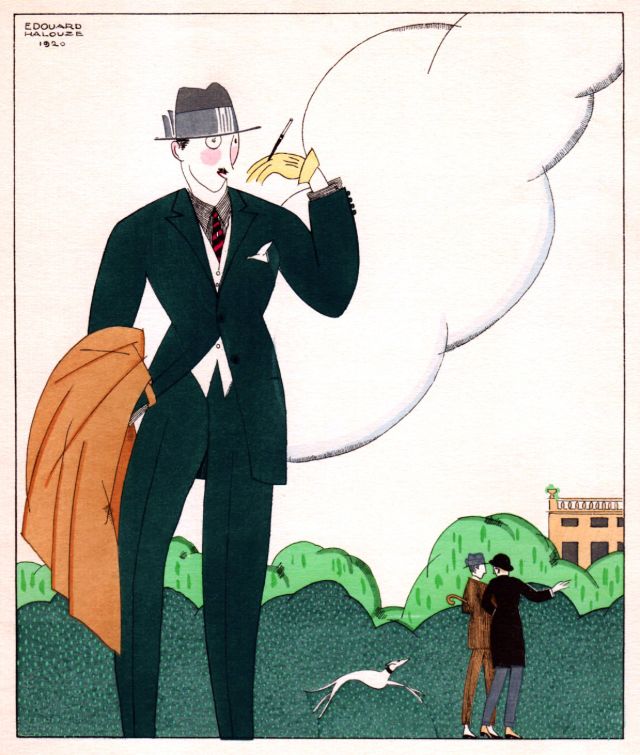 Le Fumeur, 1920