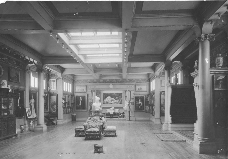 Crawford house art gallery, 1905