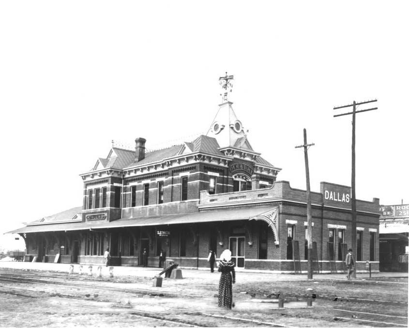 MK & T RR station, 1905