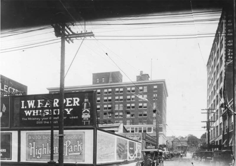 Corner Commerce and Browder, 1909
