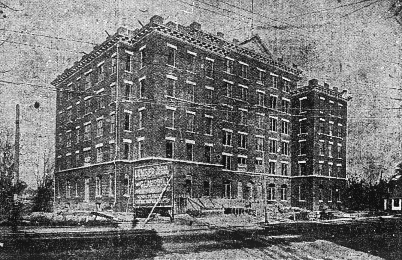 Majestic Apartment House, Dallas Morning News, 1905