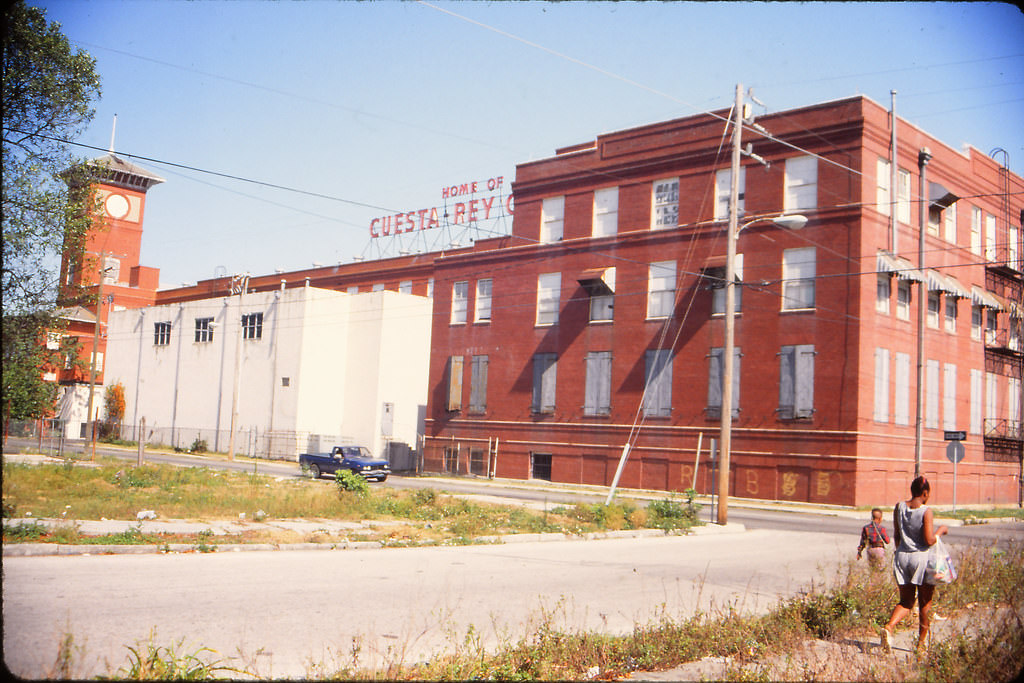 Boarded Up Cigar Factory, Ybor City, Florida, 1993