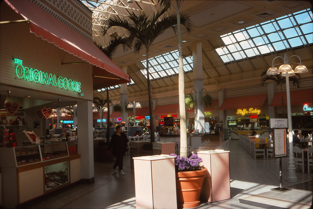 Food Court at Florida Mall, Orlando, Florida, 1990s