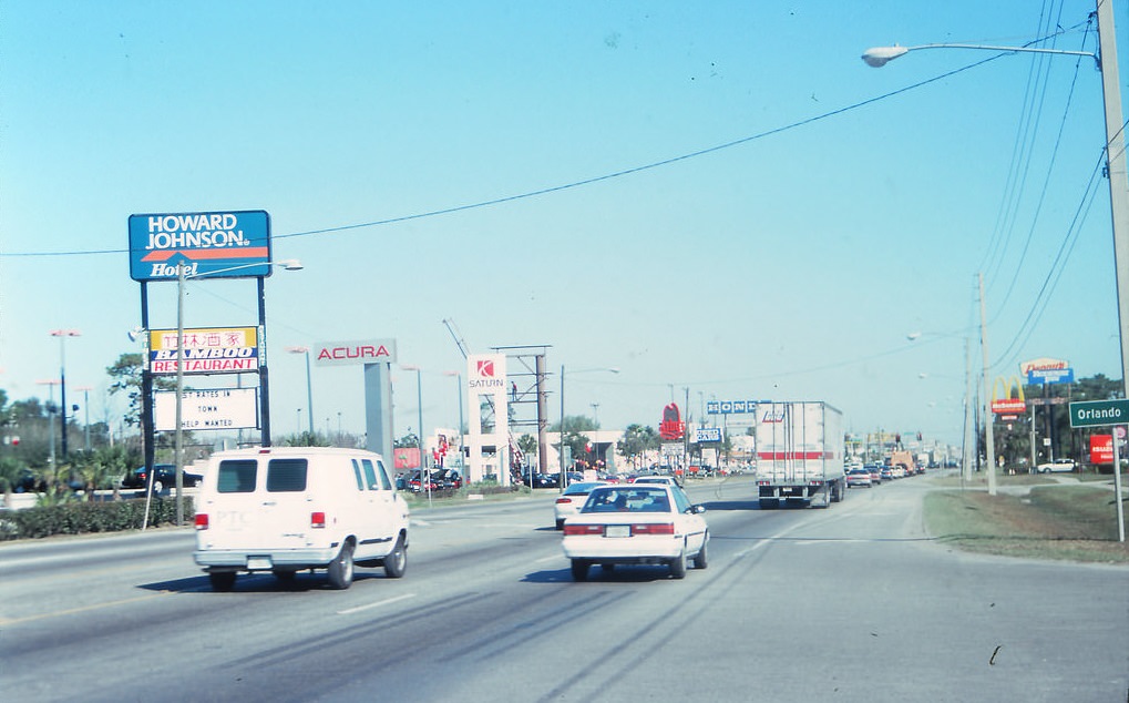 Commercial Strip, Orlando, Florida, 1996