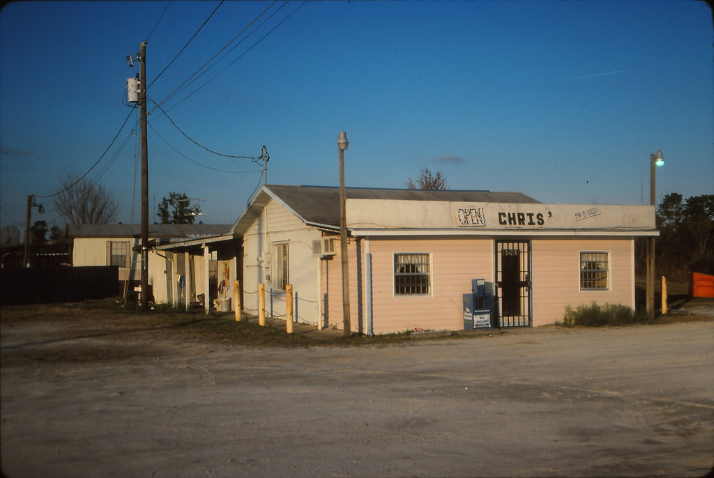 Chris' Restaurant, East of Orlando, Florida, 1996