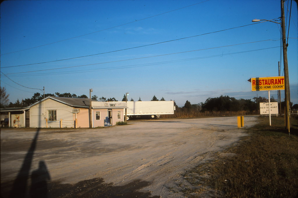 Restaurant, east of Orlando, Florida, 1996