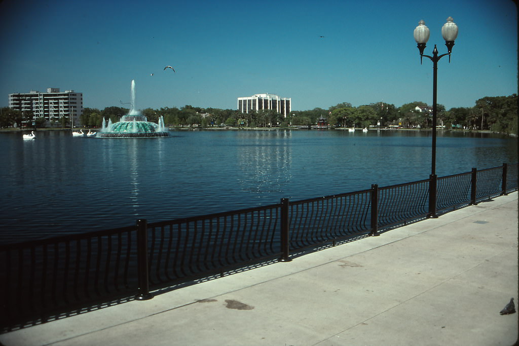 Lake Eola, Orlando, Florida, 1990s