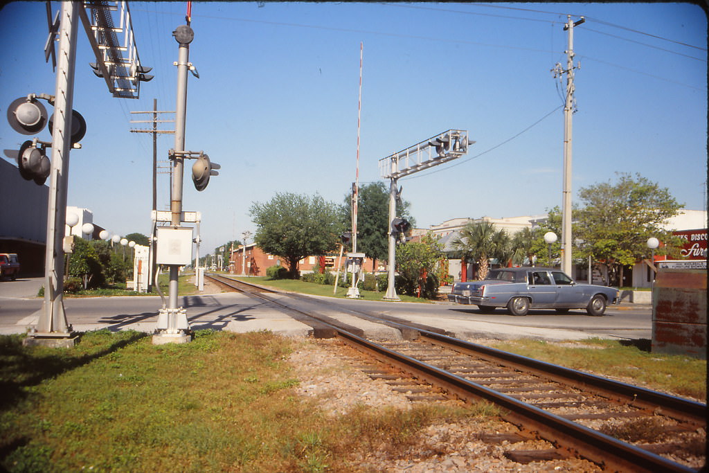 Railroad Crossing, Plant City, Florida, 1990s