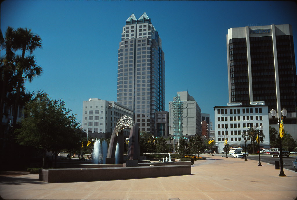 SunTrust Center & Citrus Center Buildings, downtown Orlando, Florida, 1990s