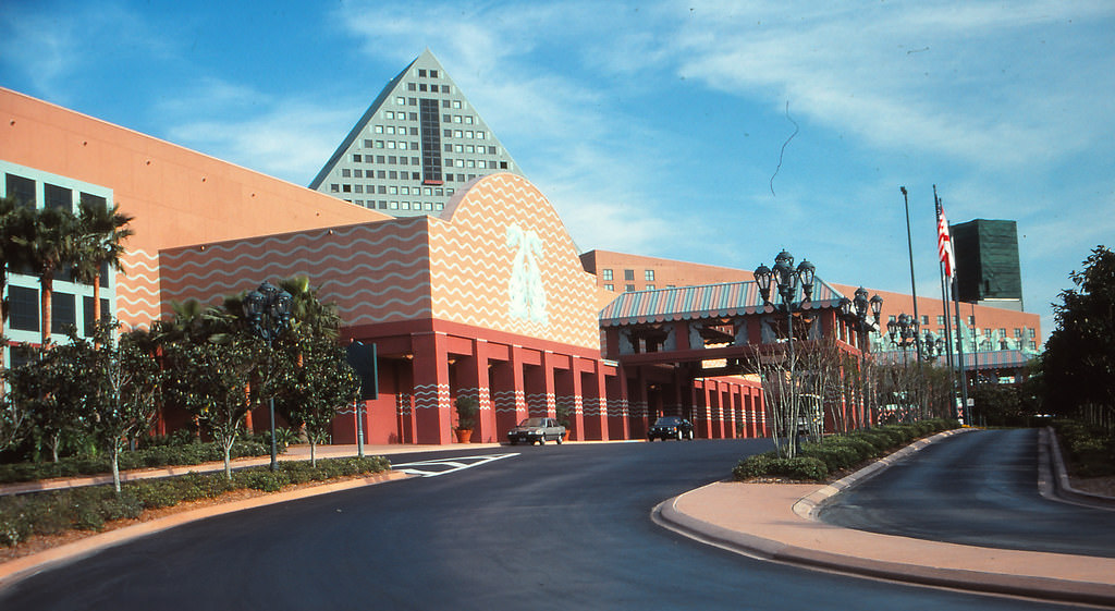 Dolphin Resort Hotel, Disney World, Florida, 1990s