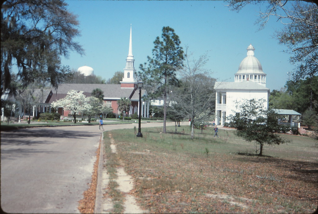 Methodist Church and Chautauqua Hall of Brotherhood, De Funiak Springs, Florida, 1992