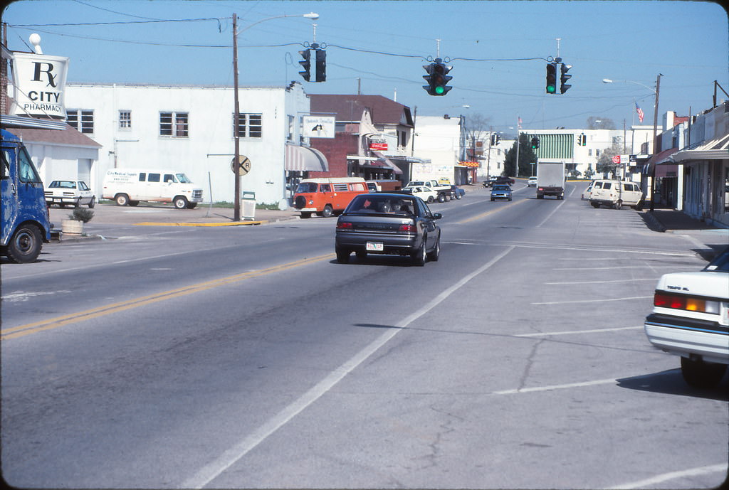 Main Street, Crestview, Florida, 1990s