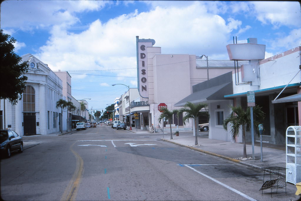 Hendry Street, Downtown Ft. Myers, Florida, 1990s