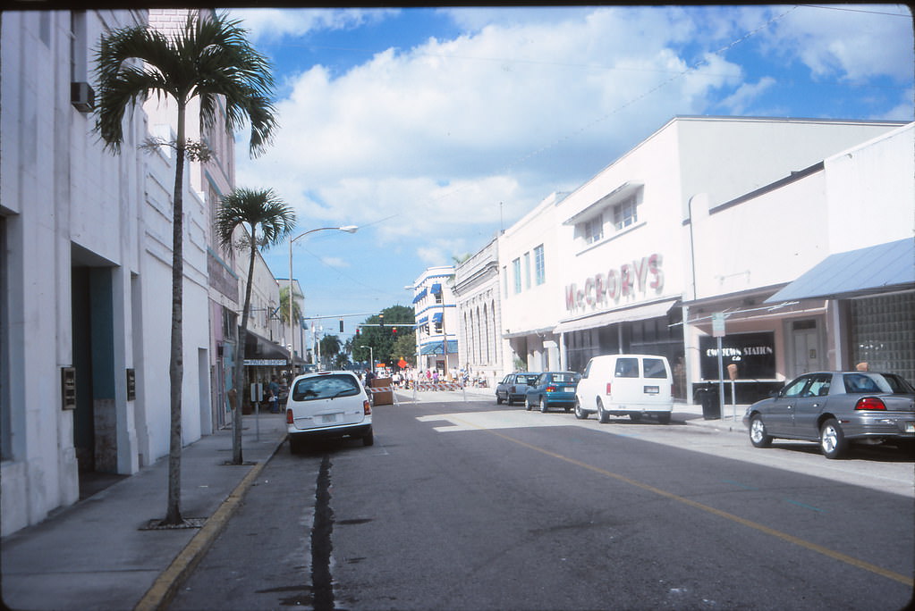 Henry Street, downtown Ft. Myers, Florida, 1990s