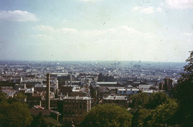 Paris from Sacré Couer, 1959