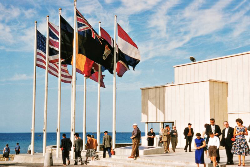 Arromanches les Bains, Landing Museum, 1958