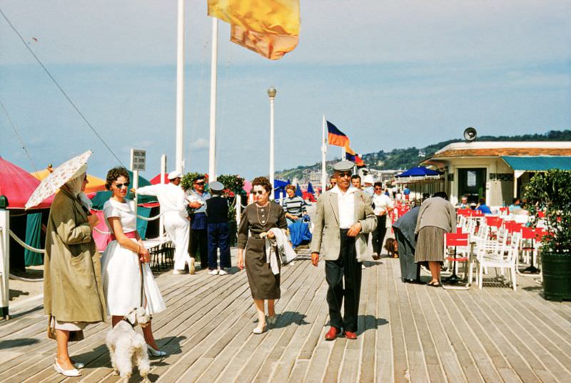 Le Planches de Deauville (cnr Place Claude Lelouch), Deauville, 1958